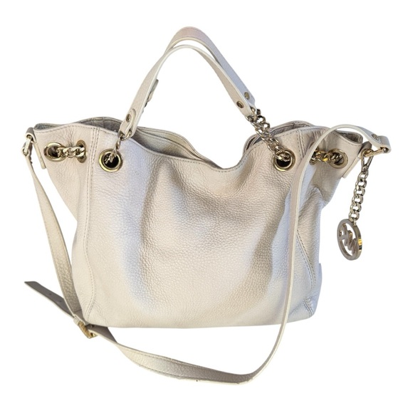 Michael Kors Handbags - Michael Michael Kors Beige Handbag – Classic Style with Functional Design.